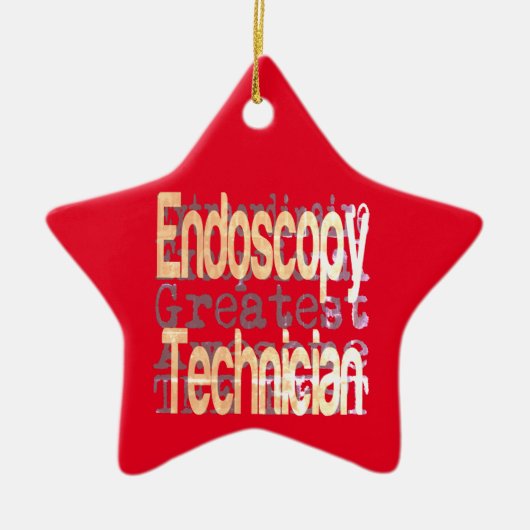 Endoscopie-technicus Keramisch Ornament (Voorkant)