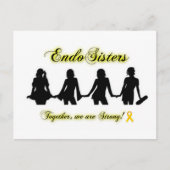 EndoSisters2 Briefkaart (Voorkant)