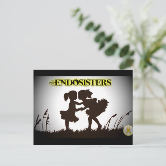 EndoSisters Briefkaart (Staand voorkant)