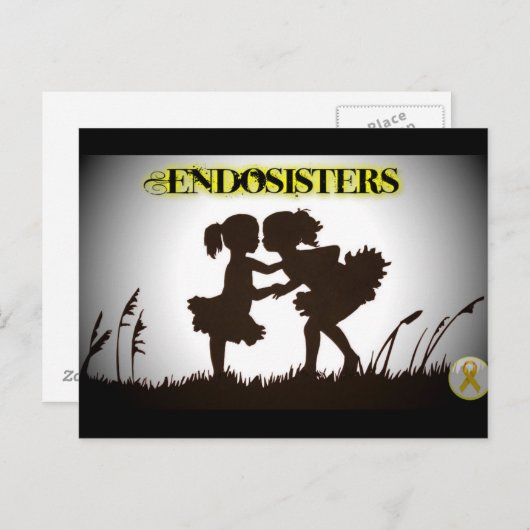 EndoSisters Briefkaart (Voorkant / Achterkant)