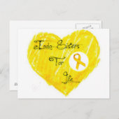 EndoSistersForLife Briefkaart (Voorkant / Achterkant)