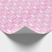 Endpaper Book Pattern Cadeaupapier (Hoek)