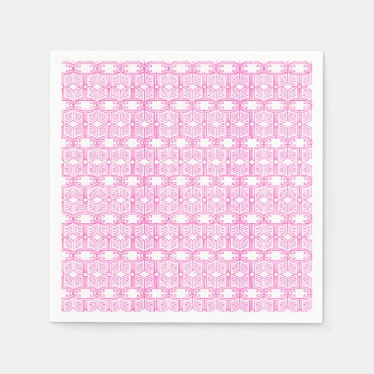 Endpaper Book Pattern Servet (Voorkant)