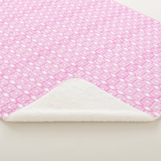 Endpaper Book Pattern Sherpa Deken (3/4)