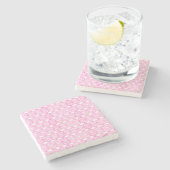 Endpaper Book Pattern Stenen Onderzetter (Zijkant)