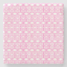 Endpaper Book Pattern Stenen Onderzetter