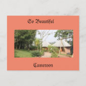endroit de Loisir au Cameroun Feestdagenkaart (Voorkant)
