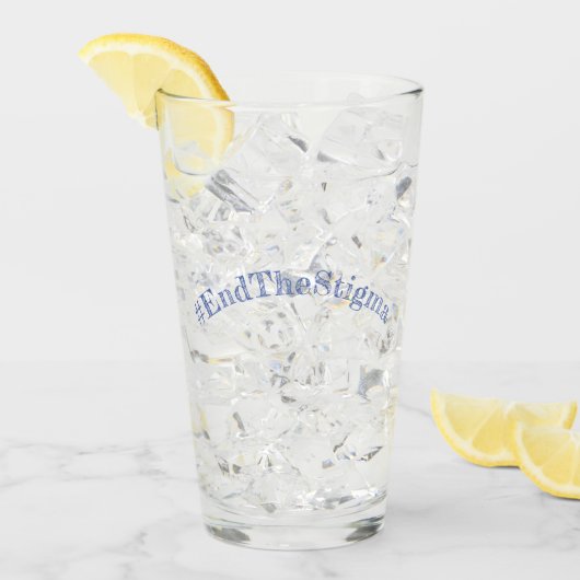 #EndTheStigma Korman Producties YouTube-kanaal Glas (Voorkant ijs)