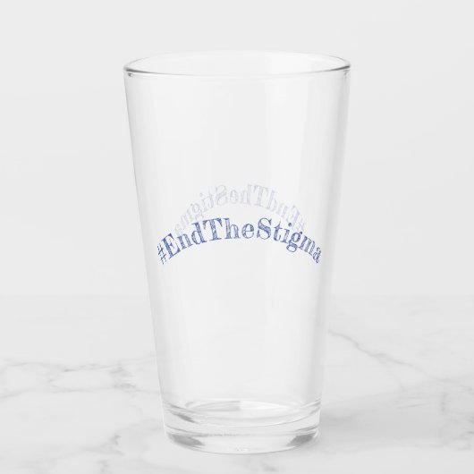 #EndTheStigma Korman Producties YouTube-kanaal Glas (Voorkant)