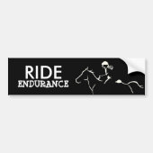 Endurance Horse Bumpersticker (Voorkant)