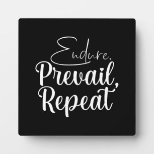 Endure, Overheersen - Hustle, Gym, Succes Motivati Fotoplaat