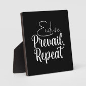 Endure, Overheersen - Hustle, Gym, Succes Motivati Fotoplaat (Voorkant)