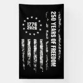 Enduring American Spirit for the 250th Anniversary Spandoek (Verticaal)