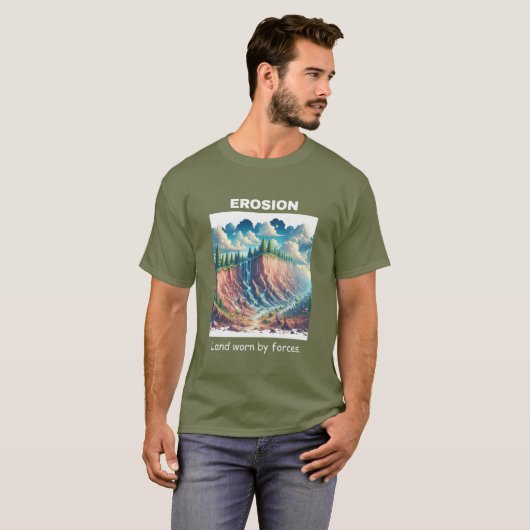 Enduring Earth: Erosie T-shirt (Voorkant volledig)