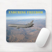 Enduring Freedom een KC-10 tankt een FA-18 Mousepa Muismat (Met muis)
