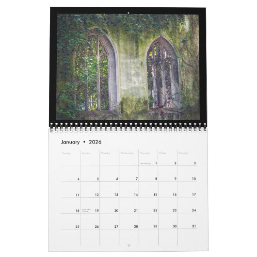 Enduring Grace 12-Month Calendar Kalender (Jan 2026)