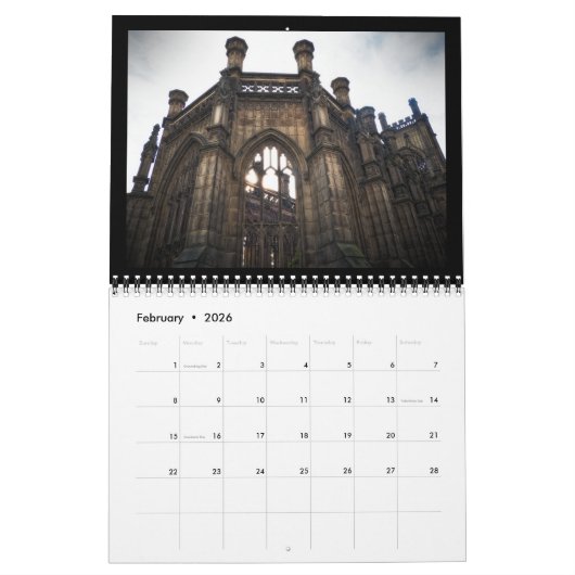 Enduring Grace 12-Month Calendar Kalender (Feb 2026)