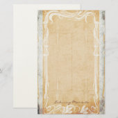 Enduring Moments - Art Nouveau Stationery Briefpapier (Voorkant / Achterkant)