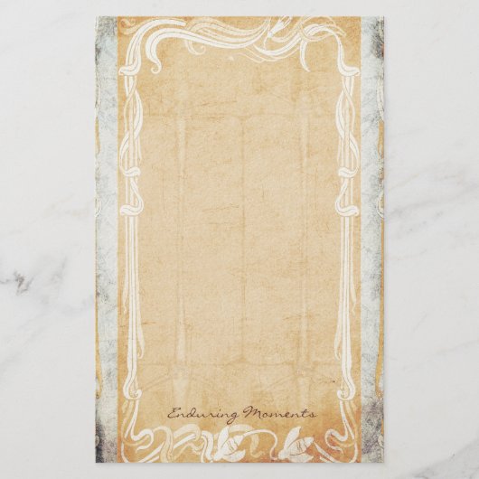 Enduring Moments - Art Nouveau Stationery Briefpapier (Voorkant)