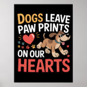 Enduring Paw Prints op harten (Voorkant)