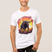 Enduring Strength - Robotic Bull T-shirt (Voorkant)