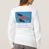 Enduring symbolen van vrijheid en patriottisme t-shirt (Achterkant)