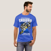 Enduro Extreme Offroad Motorcross Racing T-shirt (Voorkant volledig)