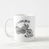 Enduro Maniac - Biker Koffiemok (Links)