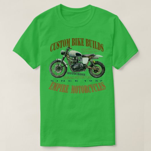 ENDURO MOTORBIKE T T-SHIRT (Design voorkant)