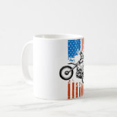 Enduro Motorcross Stunt Sportfiets Dirt Biker Mijn Koffiemok (Voorkant links)