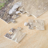 Enduro Mountain Bike Race Legpuzzel (Zijkant)