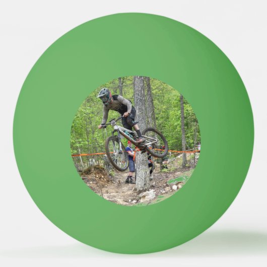 Enduro Mountain Bike Race Pingpongbal (Voorkant)