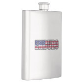 Enduro Mountain Biking American Flag Flacon (Rechts)