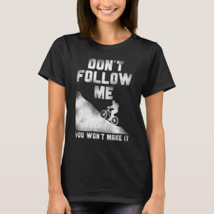 Enduro Mtb Mountain Bike Riding Downhill Vintage D T-shirt