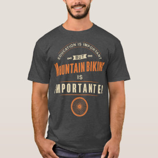 Enduro MTB Mountain Bike Riding Downhill Vintage E T-shirt
