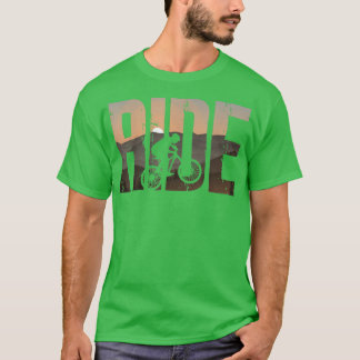 Enduro MTB Mountain Bike Riding Downhill Vintage R T-shirt