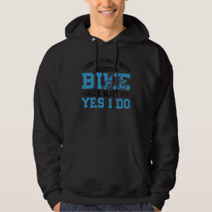 Enduro MTB Mountainbike Rijden Bergafwaarts Vintag Hoodie