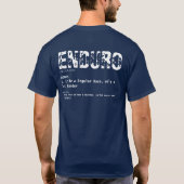 Enduro T-shirt (Achterkant)