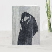 Endvard Munch Het Kiss IV-Briefkaart Kaart (Voorkant)