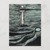 Endvard Munch Mystical Shore Briefkaart (Voorkant)
