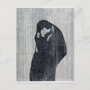 Endvard Munch The Kiss IV Briefkaart
