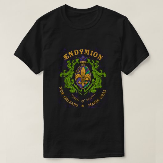 Endymion Krewe Mardi Gras Costume for Men Women T-shirt (Design voorkant)