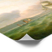 Endymion van Plymouth door Thomas Luny Poster (Hoek)