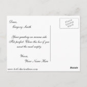 Enea Silvio Piccolomini, ook bekend als paus Pius Briefkaart (Achterkant)