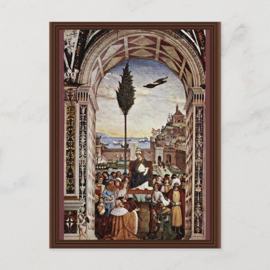 Enea Silvio Piccolomini, ook bekend als paus Pius Briefkaart (Voorkant)