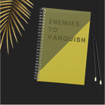 Enemies to Vanquish Funny Olive & Bright Green