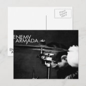 Enemy Armada Post Card - David Henry Black Briefkaart (Voorkant / Achterkant)