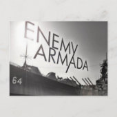 Enemy Armada Ship Logo Briefkaart (Voorkant)