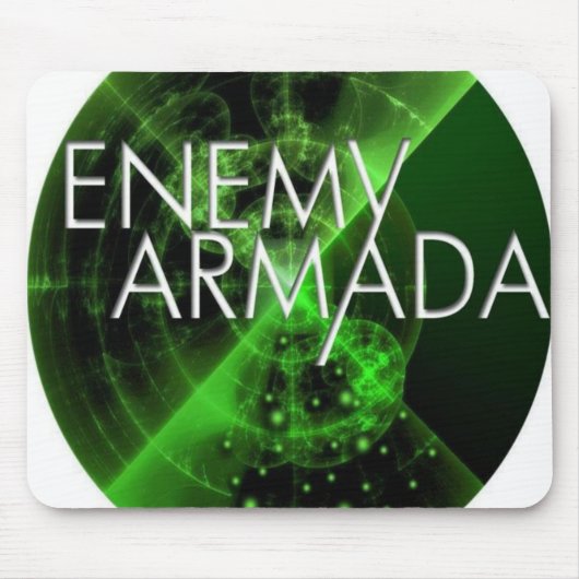 Enemy Armada Sonar Logo Mousepad Muismat (Voorkant)