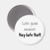 Enemy citeert hilarische gezegden op keukenmagnete magneet (Voorkant / Achterkant)